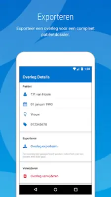 Patiëntoverleg android App screenshot 5